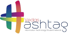 Vedas Hashtag logo